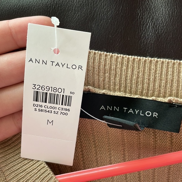 Ann Taylor Size M Tan Maxi Dress - Picture 3 of 3